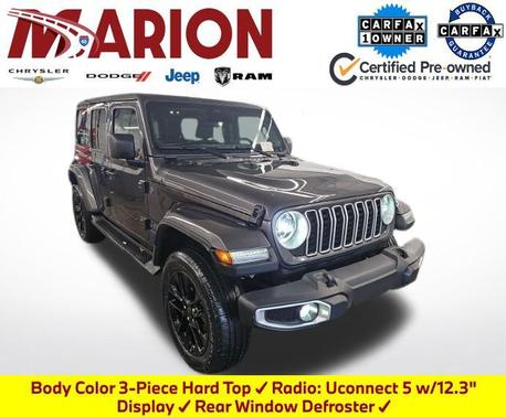 Granite Crystal Metallic Clearcoat 2025 Jeep Wrangler 4xe Sahara