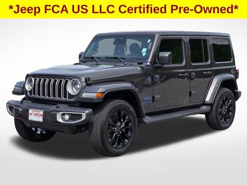 Granite Crystal Metallic Clearcoat 2025 Jeep Wrangler 4xe Sahara