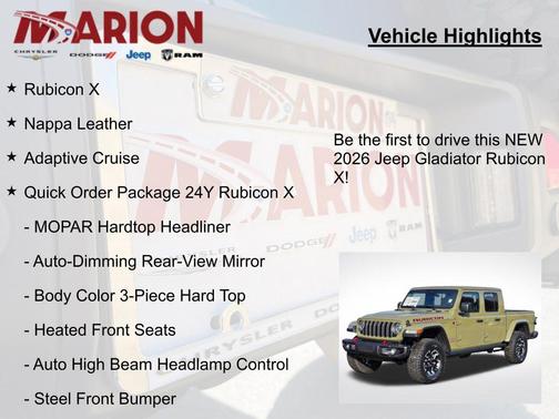 41 2026 Jeep Gladiator Rubicon