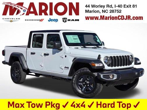 Bright White Clearcoat 2026 Jeep Gladiator Sport