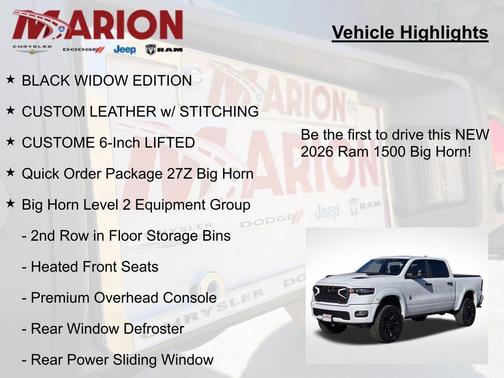 2026 RAM 1500 Big Horn/Lone Star