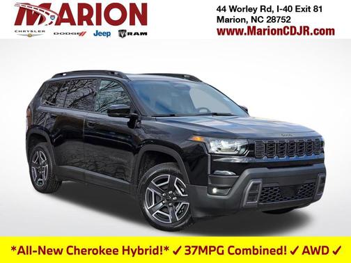 Diamond Black Crystal Pearlcoat 2026 Jeep Cherokee Limited