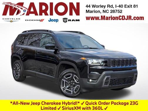 Diamond Black Crystal Pearlcoat 2026 Jeep Cherokee Limited