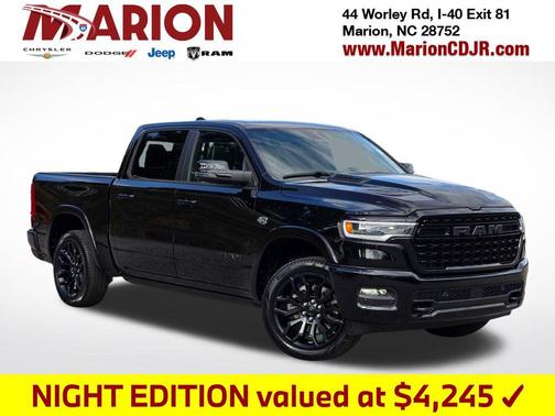 Diamond Black Crystal Pearlcoat 2026 RAM 1500 Limited