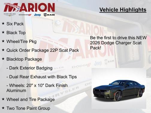 Green Machine 2026 Dodge Charger R/T Scat Pack