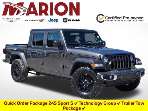 Granite Crystal Metallic Clearcoat 2021 Jeep Gladiator Sport S