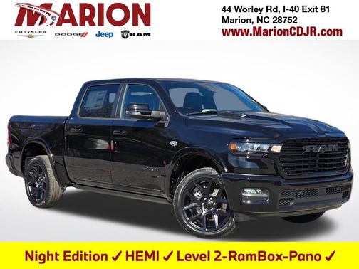Diamond Black Crystal Pearlcoat 2026 RAM 1500 Laramie