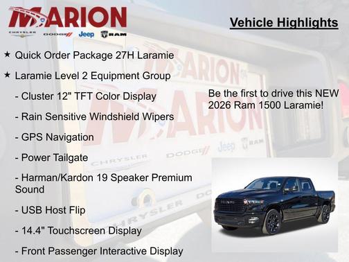 2026 RAM 1500 Laramie