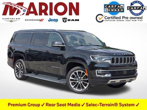 Diamond Black Crystal Pearlcoat 2024 Jeep Wagoneer L Series III 4x4