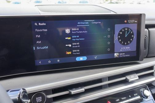 White 2026 Hyundai SANTA FE HEV SE