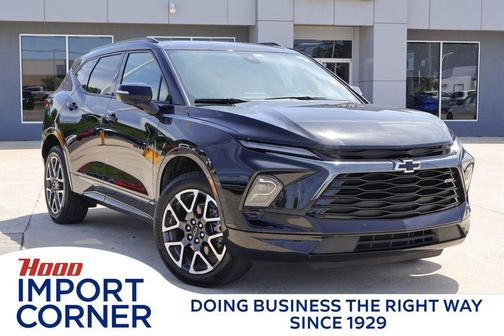 Black 2025 Chevrolet Blazer RS