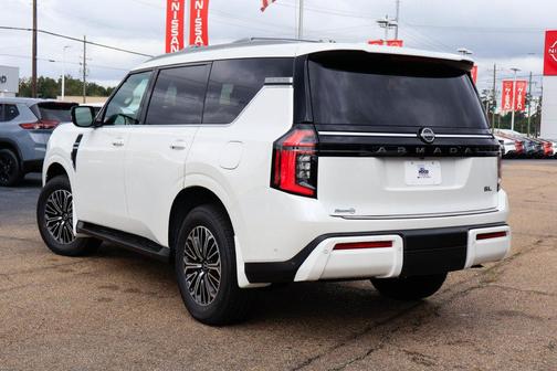 Aspen White Tricoat 2026 Nissan Armada SL