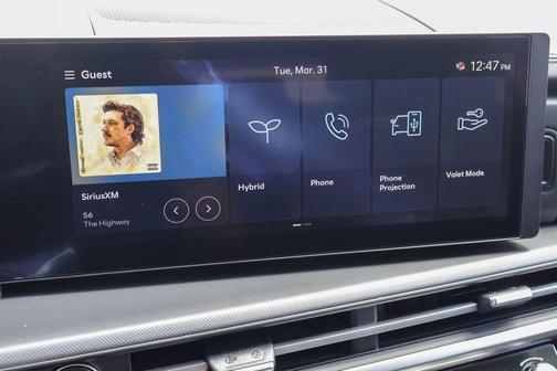 White 2026 Hyundai SANTA FE HEV SE