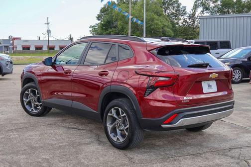Crimson Metallic 2025 Chevrolet Trax LT