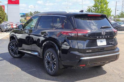 Black 2026 Nissan Rogue Platinum