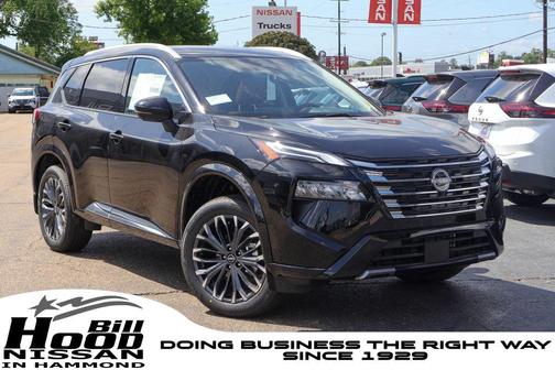 Black 2026 Nissan Rogue Platinum