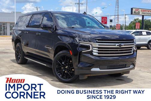 Black 2023 Chevrolet Suburban High Country