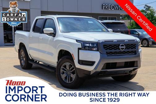 Glacier White 2026 Nissan Frontier SV