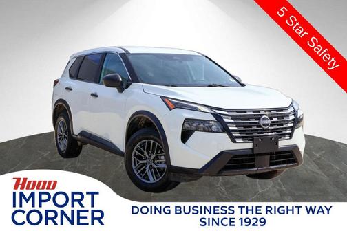 Glacier White 2024 Nissan Rogue S