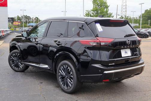 Super Black 2026 Nissan Rogue Platinum