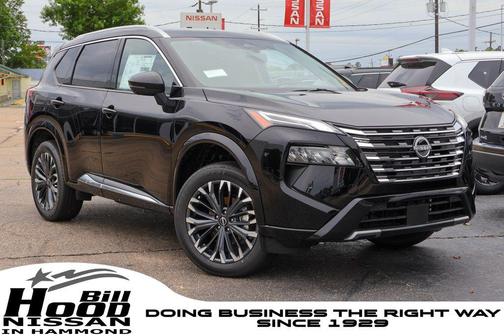 Super Black 2026 Nissan Rogue Platinum