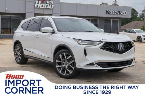 White 2023 Acura MDX Technology