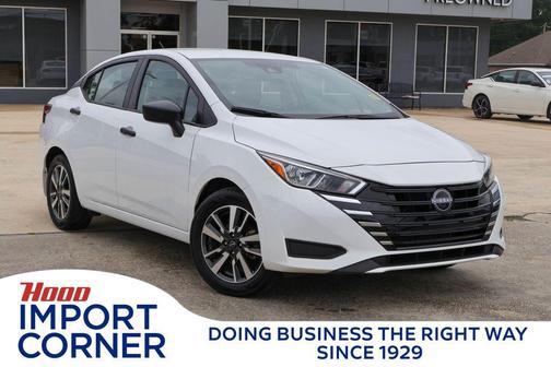 Cloud White 2024 Nissan Versa S