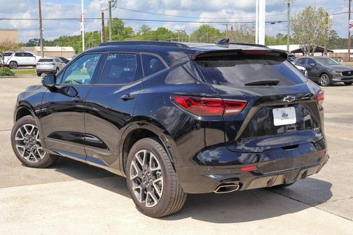 Black 2025 Chevrolet Blazer RS