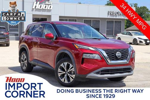 Scarlet Ember 2021 Nissan Rogue SV