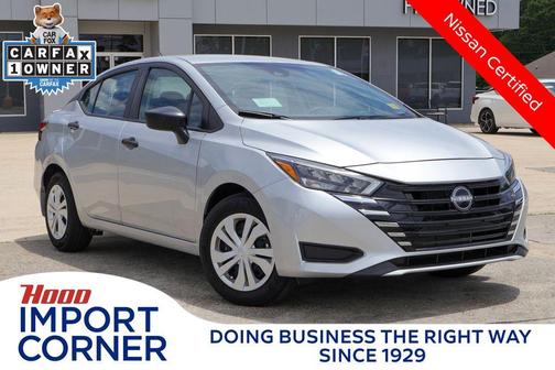 Brilliant Silver Metallic 2025 Nissan Versa S