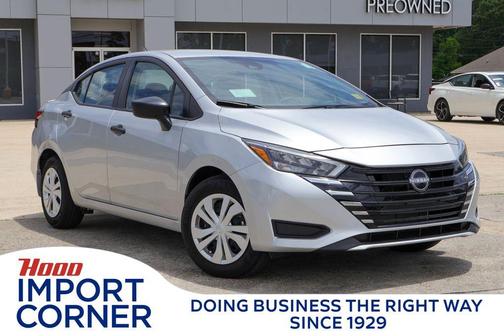 Brilliant Silver Metallic 2025 Nissan Versa S