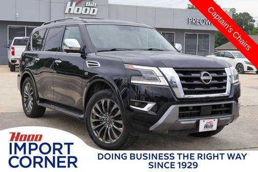 Black 2022 Nissan Armada Platinum