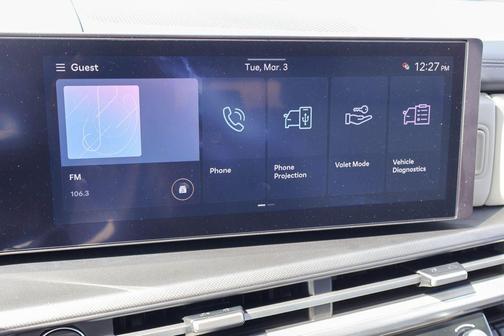 Atlantic Blue 2026 Hyundai SANTA FE SEL