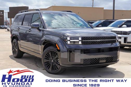 Gray 2026 Hyundai SANTA FE HEV Calligraphy