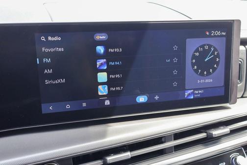 Atlantic Blue 2026 Hyundai SANTA FE SEL