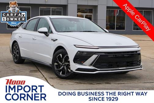 White 2025 Hyundai SONATA SEL