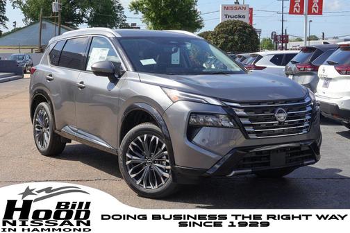 Gun Metallic 2026 Nissan Rogue Platinum