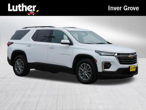 Summit White 2023 Chevrolet Traverse LT Cloth