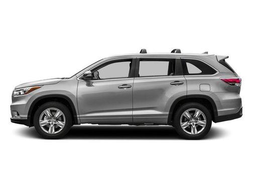 Silver Sky Metallic 2016 Toyota Highlander Limited Platinum