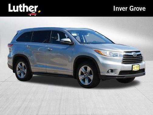 Silver Sky Metallic 2016 Toyota Highlander Limited Platinum