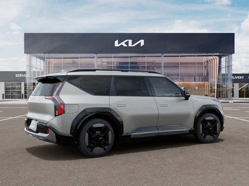 Ivory Silver 2026 Kia EV9 GT-Line