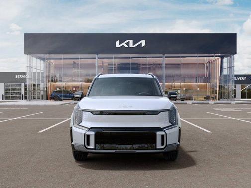 Glacial White Pearl 2026 Kia EV9 GT-Line