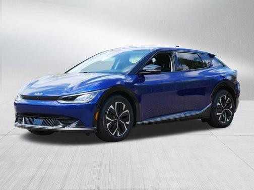 Yacht Blue 2022 Kia EV6 Wind