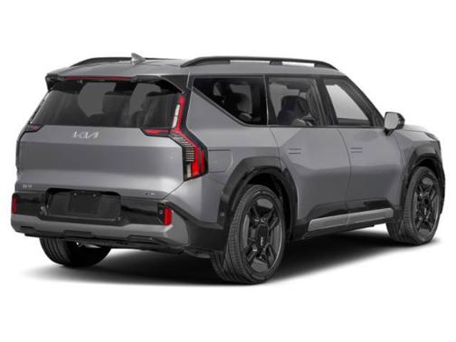Ivory Silver Matte 2024 Kia EV9 GT-Line