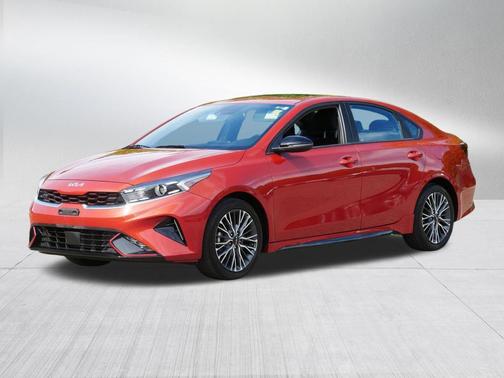 Fire Orange 2023 Kia Forte GT-Line