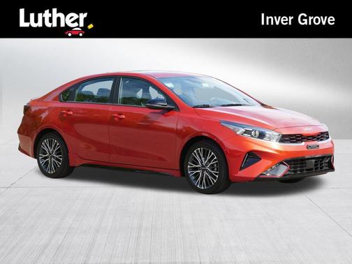 Fire Orange 2023 Kia Forte GT-Line