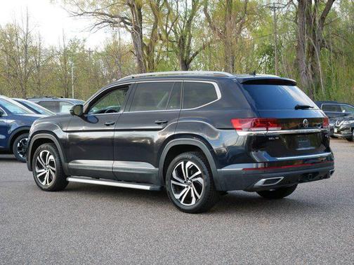 Deep Black Pearl 2021 Volkswagen Atlas 3.6L SEL Premium
