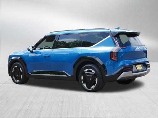 Ocean Blue 2024 Kia EV9 Land