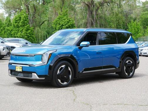 Ocean Blue 2024 Kia EV9 Land