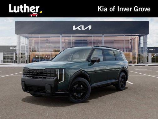Black Jade Green 2027 Kia Telluride Hybrid X-Line SX